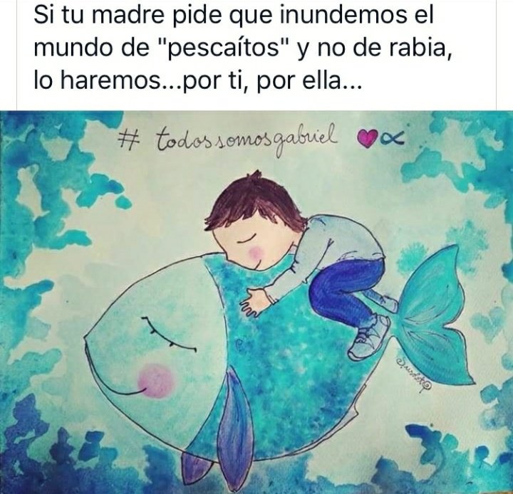 DEP GABRIEL 🐟🐠
#TodosSomosGabriel