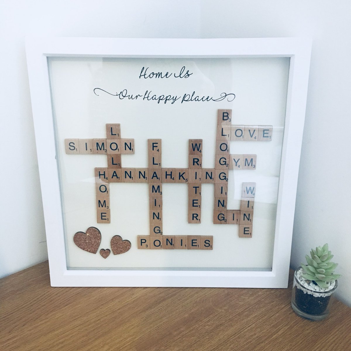 hkcopywriter's tweet photo. Loving my adorable personalised frame by the very talented LB Craft Designs ππ»ππ€πΈ
Thank you again, itβs delightful and looks so sweet next to my little succulent mascot π±
#bloggersoffice #succulents #deskplants #creativity #craftframes #clevergirls #girlsinbusiness https://t.co/cat88EL8fg
