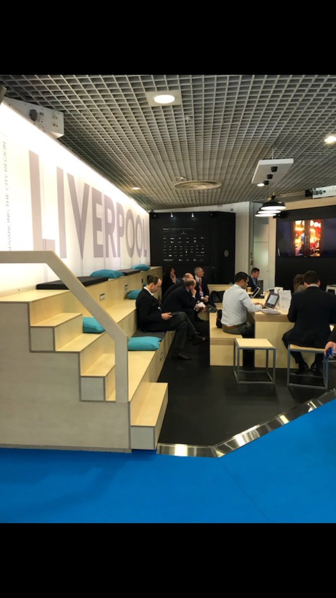 EnaShawContract's tweet photo. Liverpool stand is looking amazing! R7.G2 #MIPIM @investliverpool #lplmipim https://t.co/DBBhcqtO2v