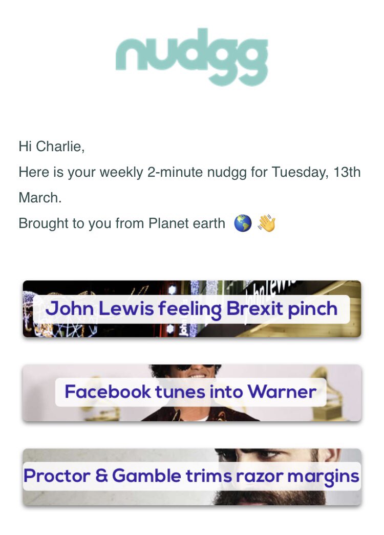 Lumio_app's tweet image. ⏱  Today’s 2-minute nudgg is out!

🖋  Sign up today for the Only straight-talking bulletin on the business &amp;amp; tech effecting your money

ONE email. ONCE a week. 

nudgg.typeform.com/to/m838ZP

#nudgg #2MN #nudgg4good