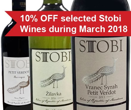 Take advantage of our mad March offer. Order 3 cases of wine from the selection below and get 10% OFF! Zilavka, Petit Verdot, Vranec Syrah Petit Verdot. Offer ends March 30th 2018. Call us on 0207 118 3366 to order.