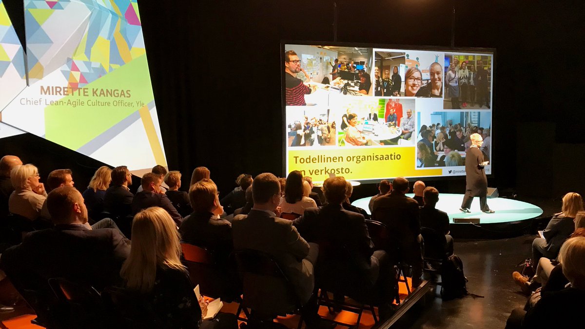 If there's no benchmark, make one yourself. <a href="/mirettekangas/">Mirette Kangas</a> <a href="/Yleisradio/">Yleisradio</a> #leanculture