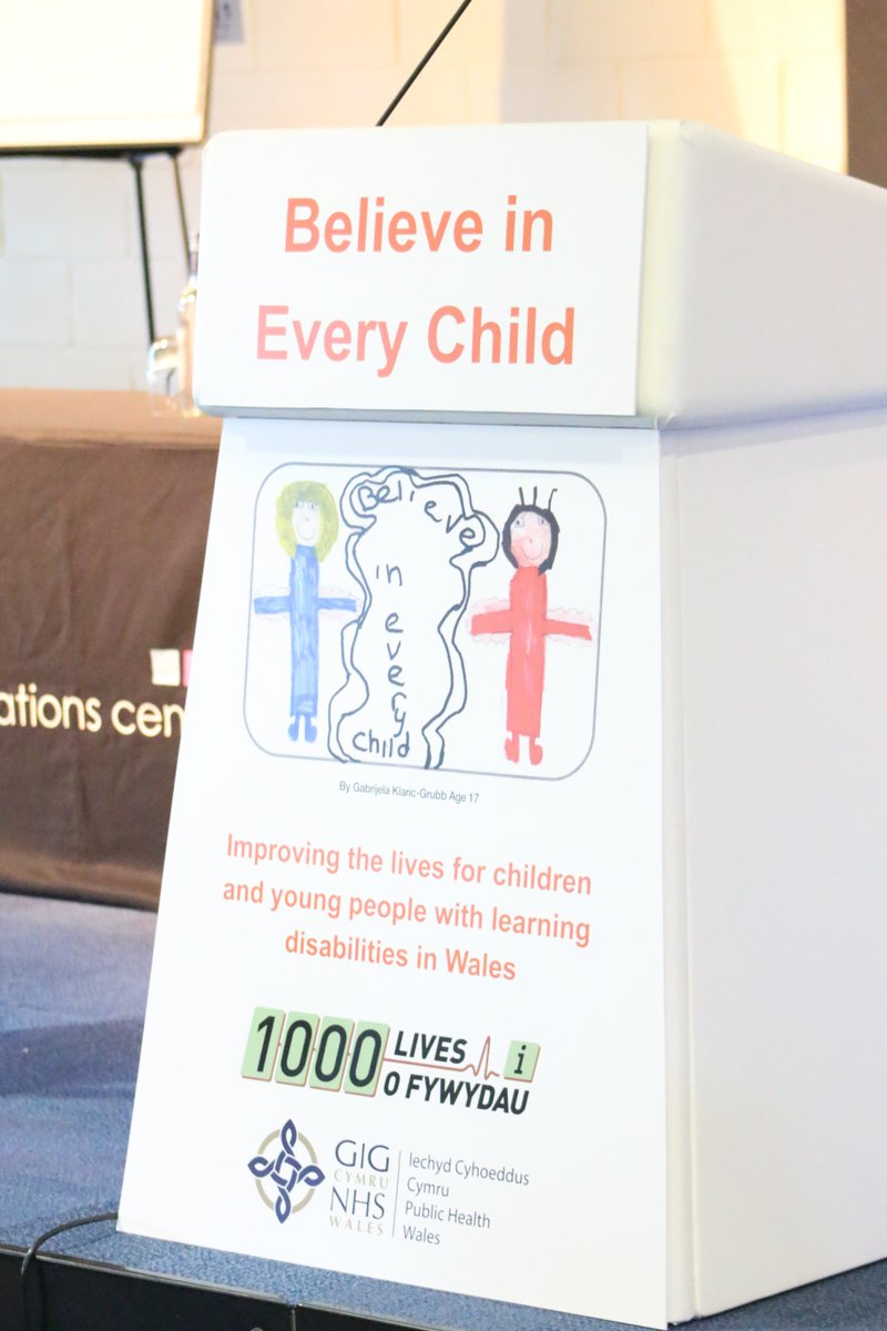 NHSWales_PI's tweet photo. Delegates are welcomed to the #believeineverychild conference, improving the lives for children and young people with learning disabilities in Wales – join in the conversation by following the hashtag https://t.co/UfZo67le0o
