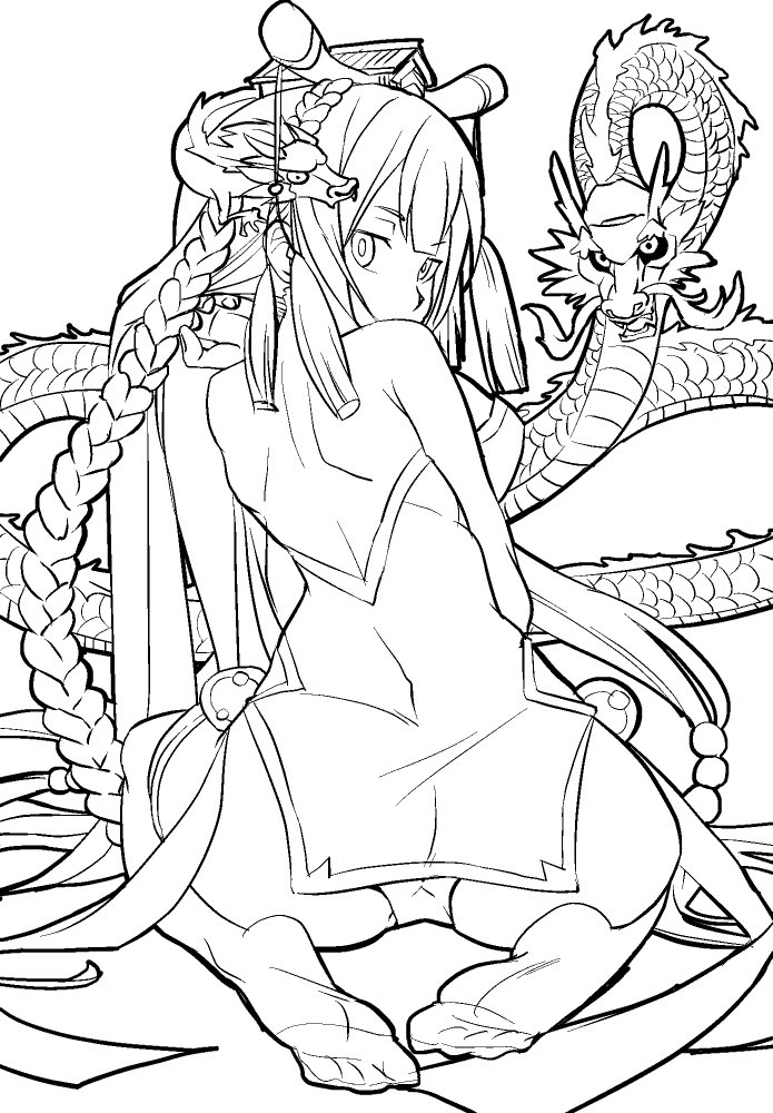 紫禁城さんの背中は…多分こんな感じ! 