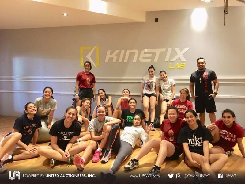 OfficialUPWVT's tweet photo. Thank you #KinetixLab for preparing our bodies for battle this #UAAPseason80! #UPWVT #UPfight https://t.co/aTMGw7qMIe