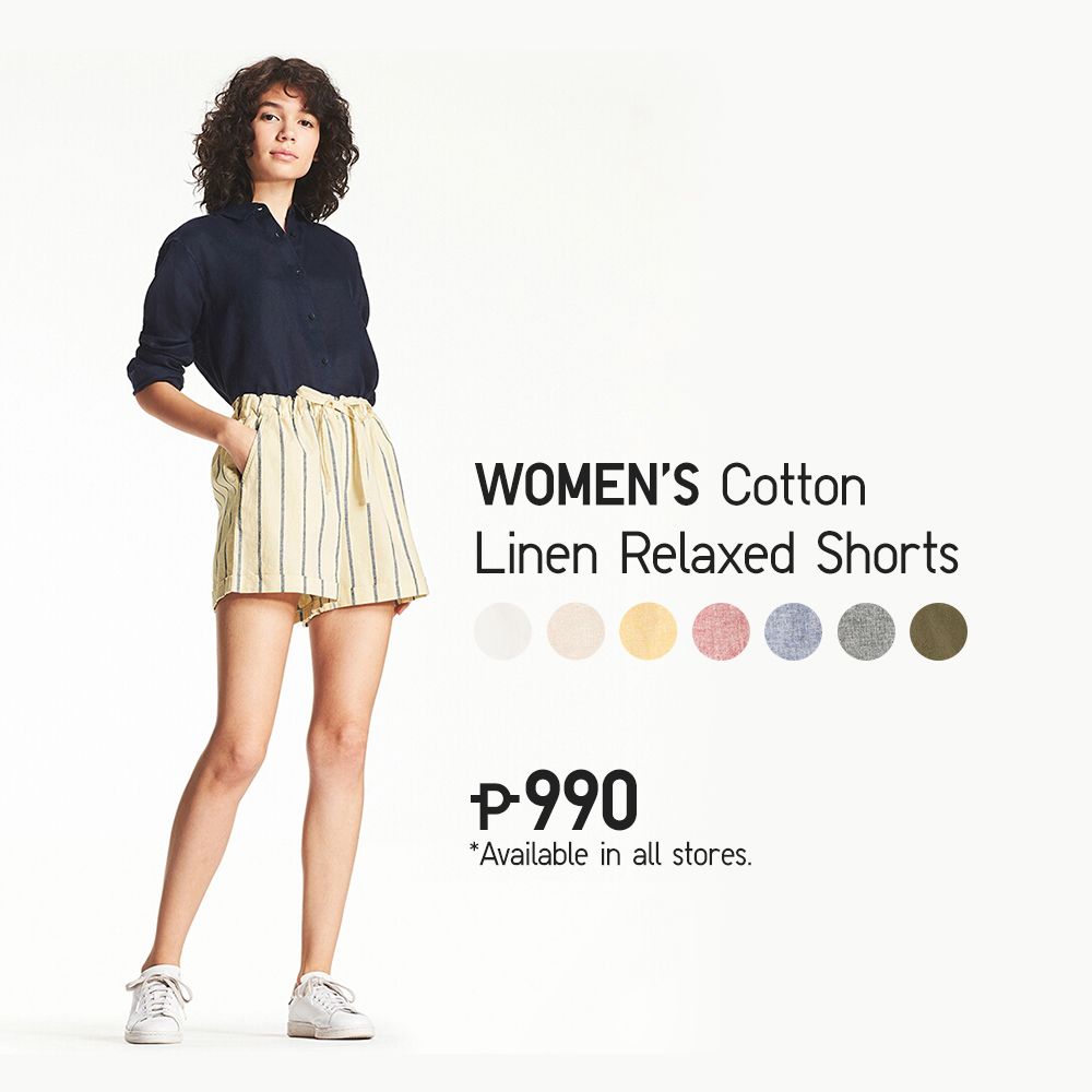 UNIQLOPH's tweet photo. It's breathable, it's light, it's linen! Our Women's Linen Line-up offers you a variety of selections from shirts, pants, to jumpsuits that are perfect for your summer looks.

Products and colors vary per store.

See more of it here: https://t.co/caPyfrE3h2 https://t.co/HmD4eJdX7T