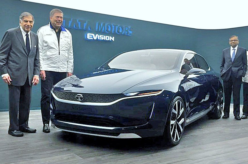 Uday Birje on Twitter: "E-VISION: Chairman Tata Motors Ratan Tata