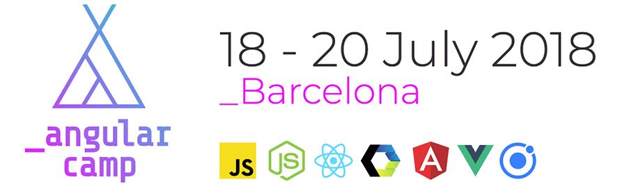 MarceloTena's tweet image. Just bought my ticket for #AngularCamp the conference on #javascript, #js on 18th - 20th July in Barcelona! Learn about the latest trends, tooling &amp;amp; more! #OpenSource angularcamp.tech ti.to/angularcamp/an…