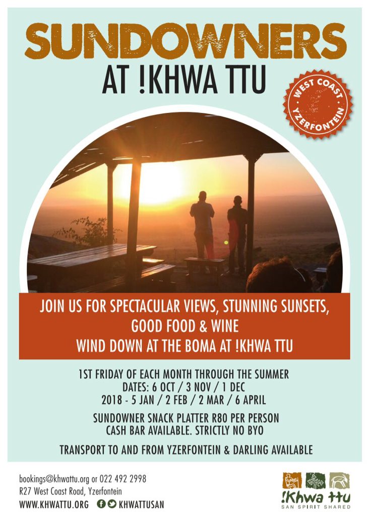 TravelingMedia's tweet photo. Add the following to your #TravelTuesday #BUCKETLIST , #EasterWeekend coming up why not visit @KhwattuSan @ThaliThaliGame @Ormonde_Wines @DarlingBrew @_darling_sweet_  or simply check out @WeskusTourism https://t.co/8AG1HICxOF