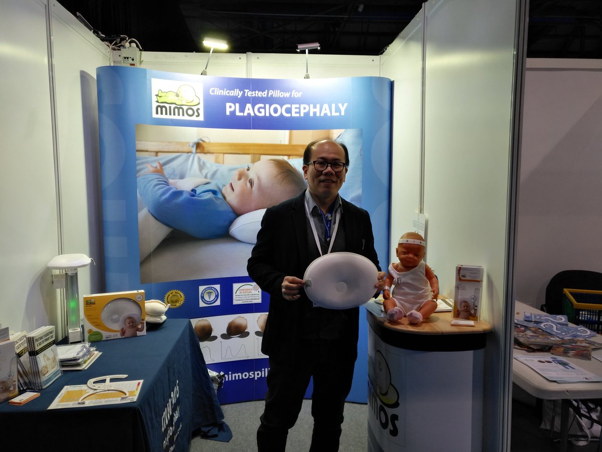 HaloBabyCare's tweet image. How #mimospillow helps to prevent and treat #plagiocephaly #RCPCH18 stand 31