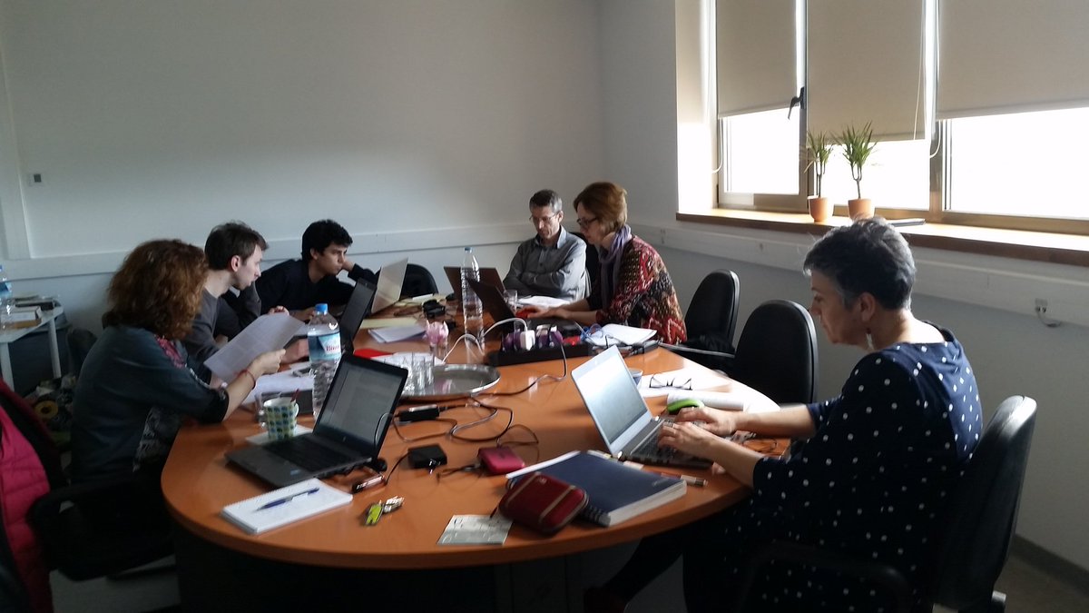 CamoCost's tweet photo. A productive morning of the WG2 in Larissa developing a data set on Mechanisms of Plant-Microbe-Insect interactions https://t.co/bg958vyE2i