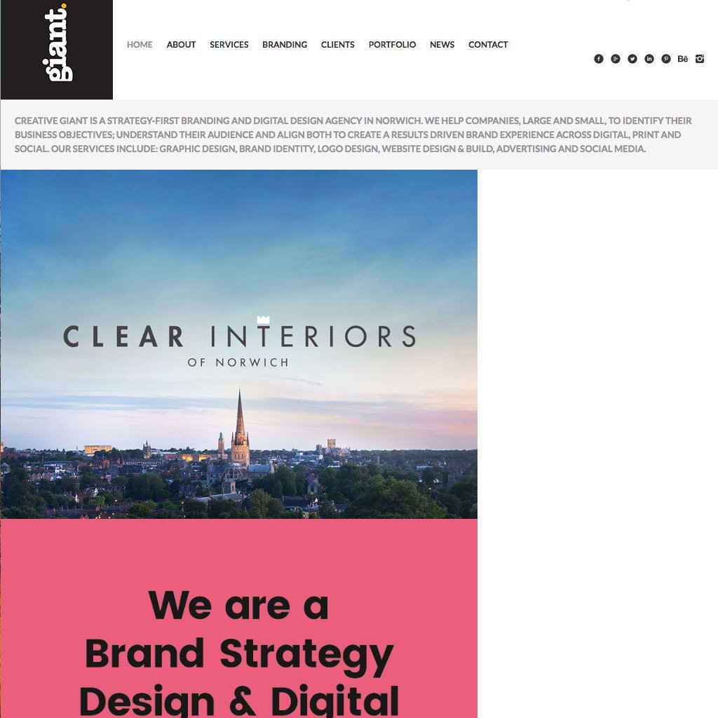 Our first #creativeagency in #Norwich has been added to the showcase! <a href="/creativegiantuk/">Creative Giant | Food & Drink Branding</a> bit.ly/2pb2Rsq
