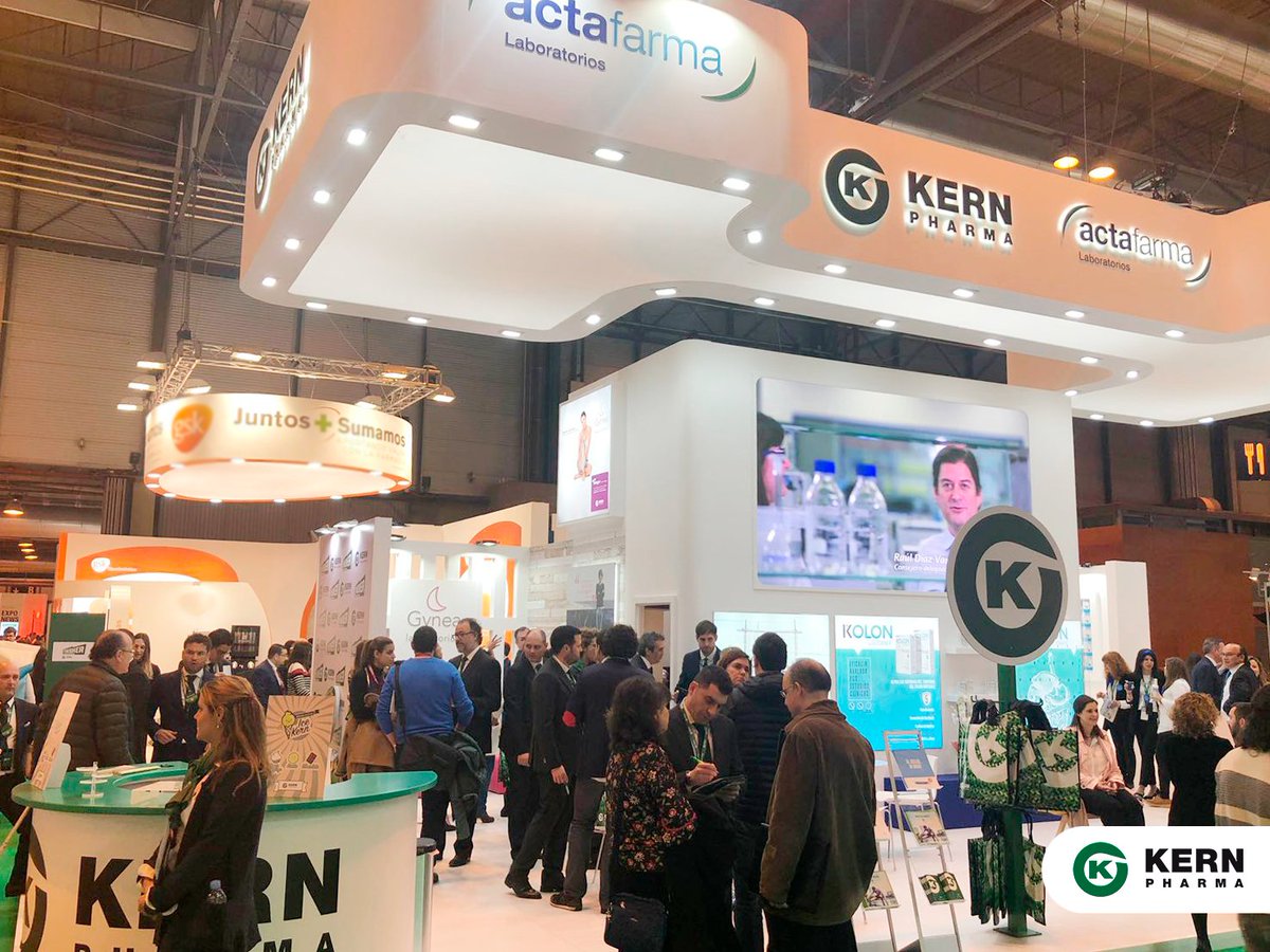 Kernpharma's tweet photo. Hasta el 15 de marzo, estaremos presentes en Infarma. Acércate a vernos al stand nº E412 del pabellón nº 4 para conocer nuestras últimas novedades  https://t.co/kx6Fv1ntqm  #Infarma2018 https://t.co/VytGWrZwDA