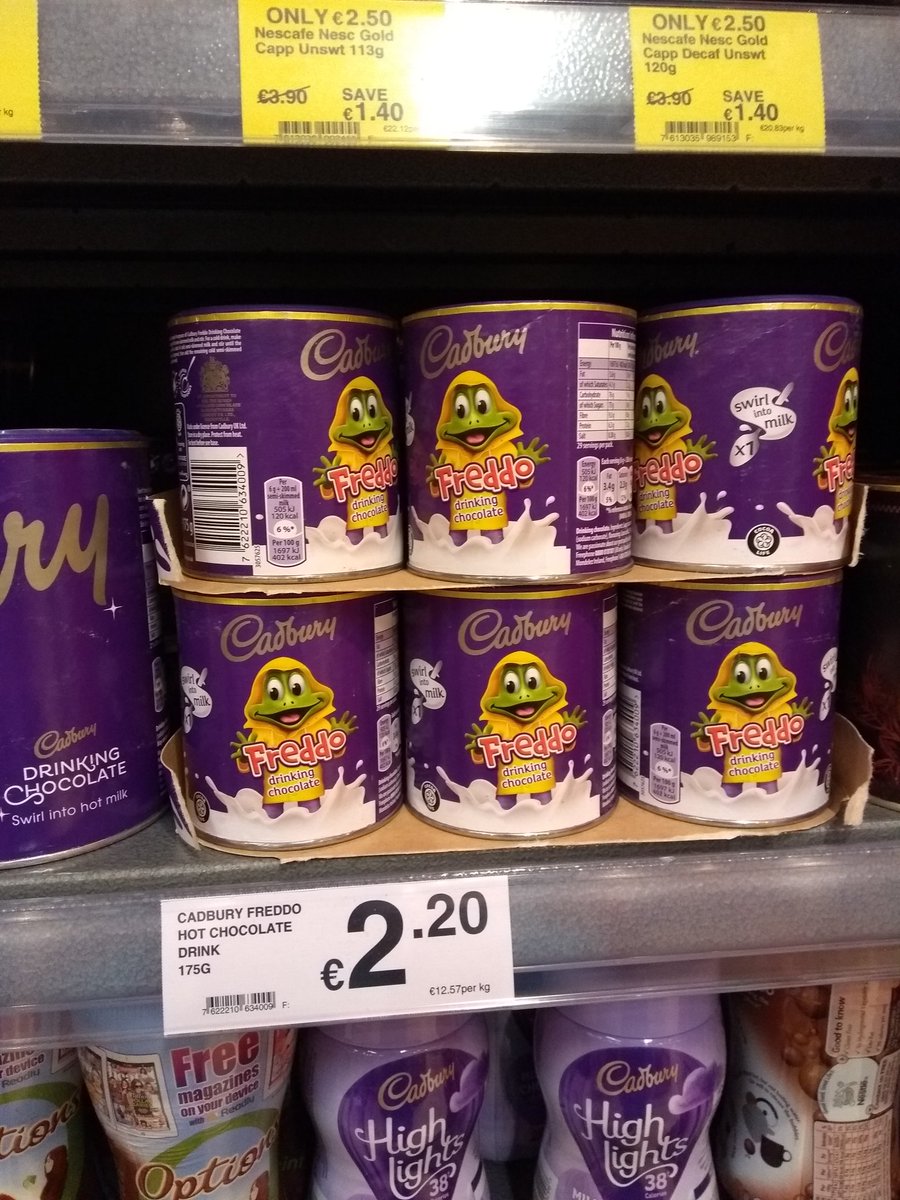 maireadme's tweet photo. @DaveTodayFM @MariaDevereux Or what about this??? Freddo taking over the world 😋 https://t.co/ypkS8oMwra