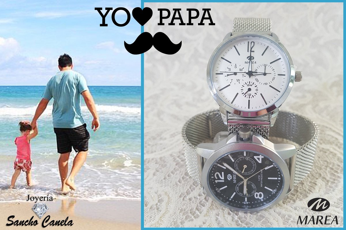 JSanchoCanela's tweet photo. Buenos días!! 
Se acerca el 👔Día del Padre👔 y en 
👉 Joyería 💎 Sancho Canela 👈 tenemos todo preparado 🎁
Relojes ⌚ con diseño estilo vintage.
Feliz martes 🤗
#joyeriasanchocanela #herrera #19demarzo #diadelpadre #relojesmarea #estilovintage #regalosparapapá https://t.co/PXHRH1KAPr