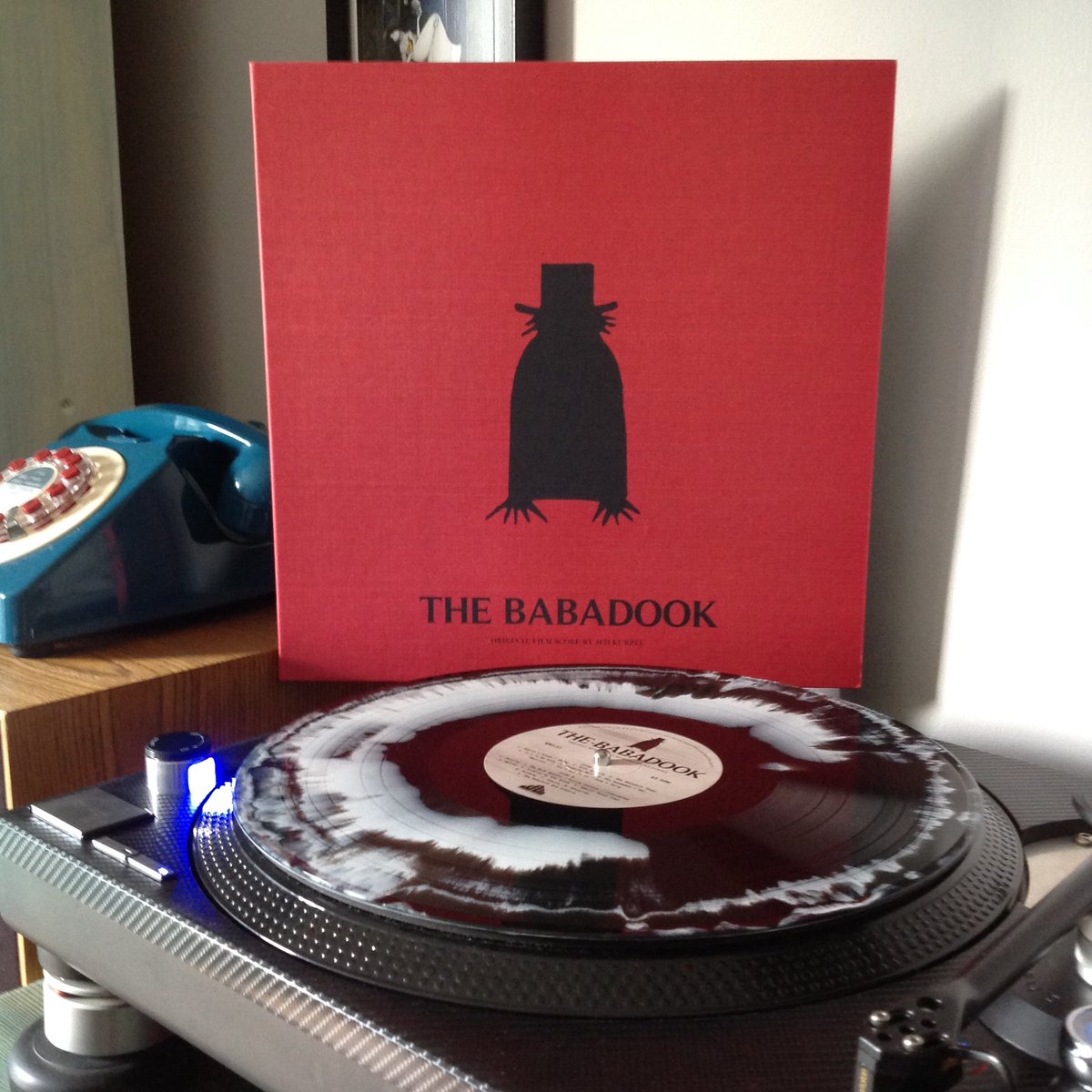 Creeping out the missus on this fine morn. @waxworkrecords #jedkurzel #thebabadook