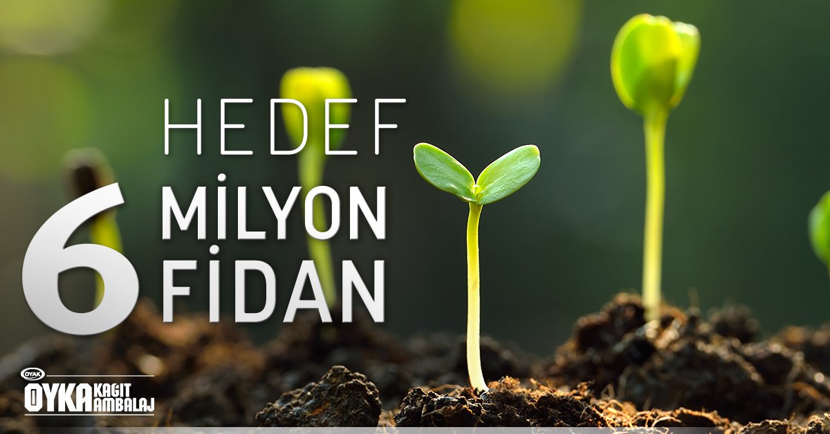 TEMA önderliğinde kurulan ve OYKA'nın kurucu ortağı olduğu ENAT'ın (Endüstriyel Orman Plantasyonlarının Tesisi ve Gelişt. Projesi) bugüne dek 3 milyon adet fidan diktiğini, 10 yıl içerisindeki hedefinin de 4 bin hektarlık alana 6 milyon fidan dikmek olduğunu biliyor muydunuz?