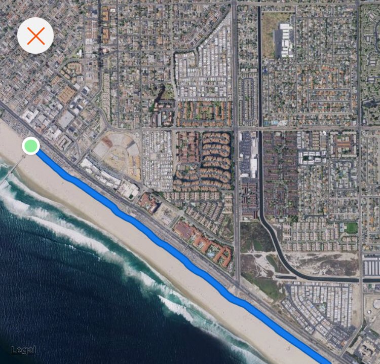 EllieHallsworth's tweet photo. Just discovered the satellite feature on @Strava. Some highlight runs: Huntington Beach boardwalk, Tower Bridge and Milna marina, Croatia 🏃🏻‍♀️ https://t.co/mgHlp9VtUs