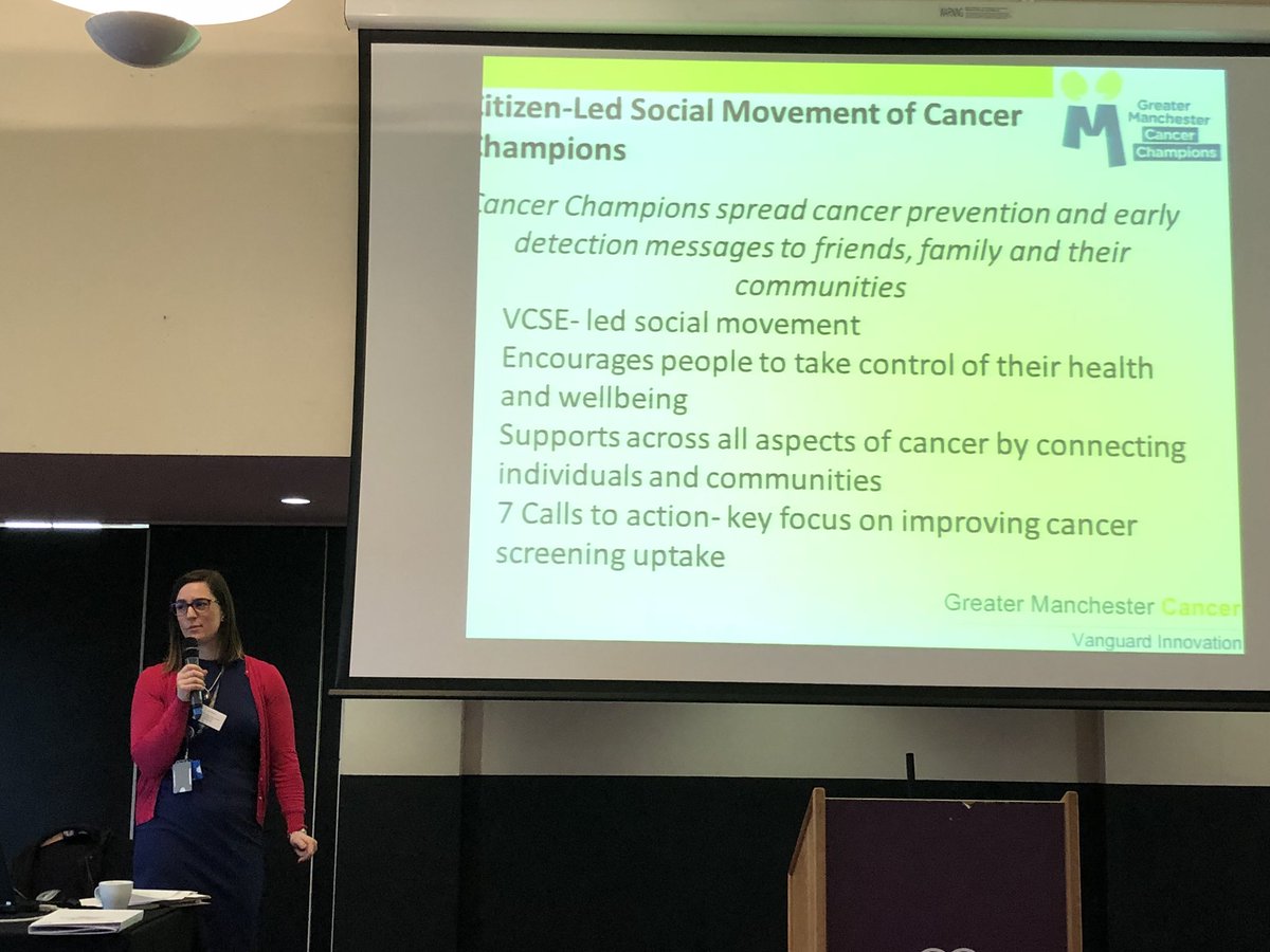 Some of the @GM_HSC <a href="/GM_Ca_Vanguard/">Vanguard Innovation</a> projects in #GreaterManchester #GMscreening.