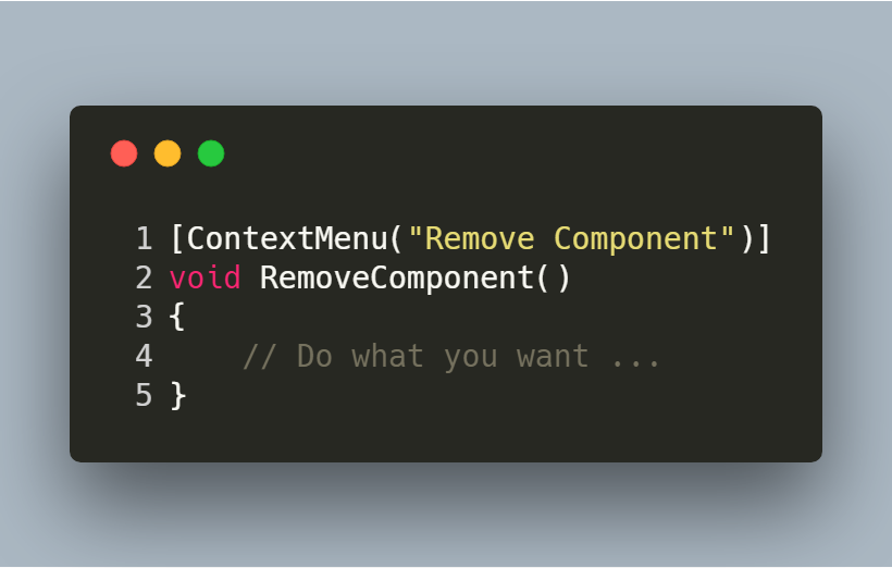 nicoplv's tweet photo. #UnityTips Do you know you can "override" the default Remove Component in the context menu of a component in the inspector. That will allow you to delete a component who require your component for example #Unity3D #IndieDev #GameDev https://t.co/ODmjFwPxBl