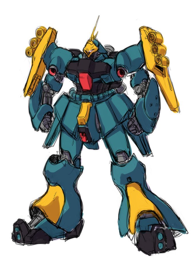 ガチャm ヤクト ドーガのラフです ガチャm ヤクト ドーガのラフです