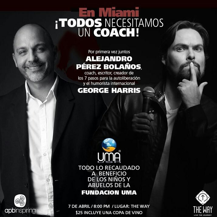 Si estas en #Miami este próximo 7 de Abril podrás colaborar con nuestros niños y abuelos #UMA 

Te esperamos!!!