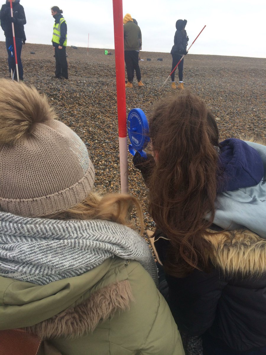 Geography in the field. Who needs the sun.