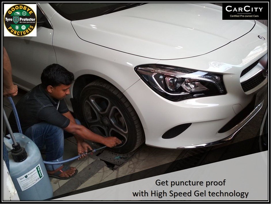 carcityindia's tweet photo. #GoPunctureFree with High Speed Tyre Protector
A variety of vehicles chose the World's best Tyre Sealant for a hassle free journey. ✨ Now Drive even with a puncture. The gel protects from air loss. 
@tyreprotectormum

Why wait.. find a dealer near you and say #goodbyepunctures https://t.co/FbHy4cexQZ