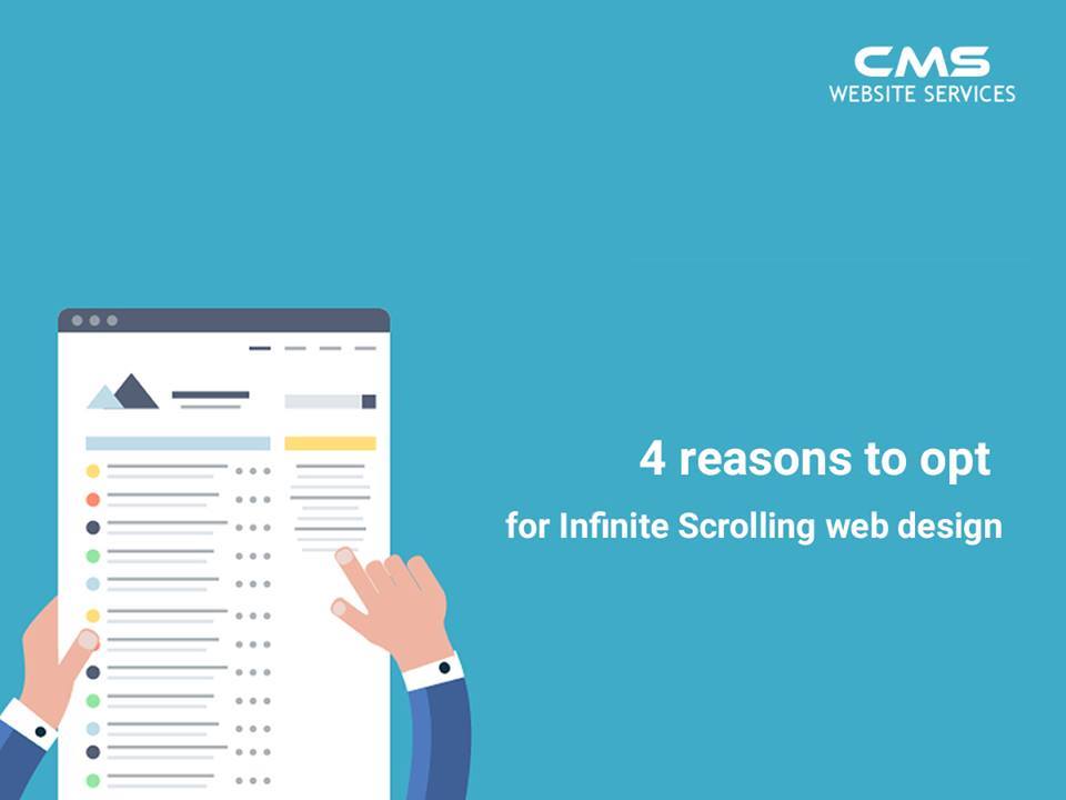 ZrixLLC's tweet image. 4 reasons to opt for Infinite Scrolling web design: Here are more benefits offered by infinity scrolling technique: Know more about it !!! goo.gl/meJzpE
#CMSWebsiteServices #webdesign