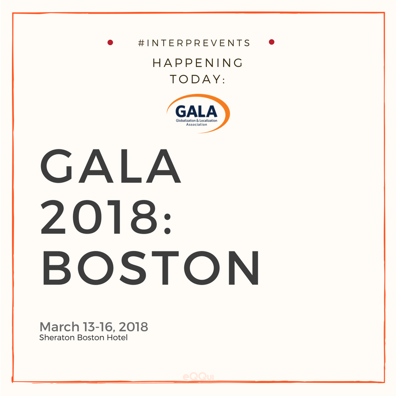 INTERPRETERS! Today is the day! GALA is holding its annual event in Boston, MA. From March 13-16 2018, attendees will participate in TAPICC activities, watch Keynote speeches from David DeLong &amp; Phil Shawe, plus so much more.

To learn more, visit:  buff.ly/2p8MEE4