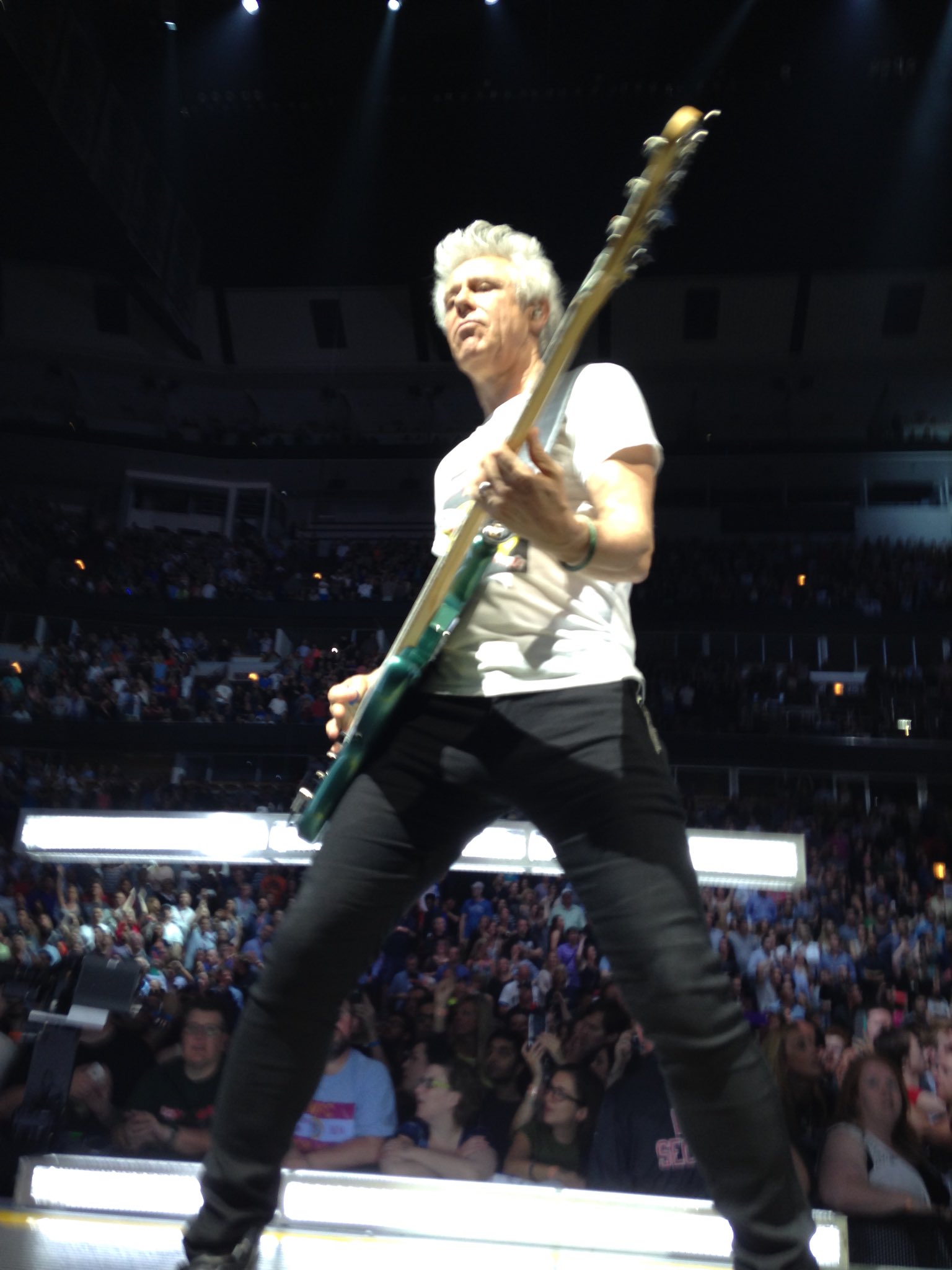 Happy Birthday Adam Clayton!! One of my fav photos that I took from Chicago 2015!  