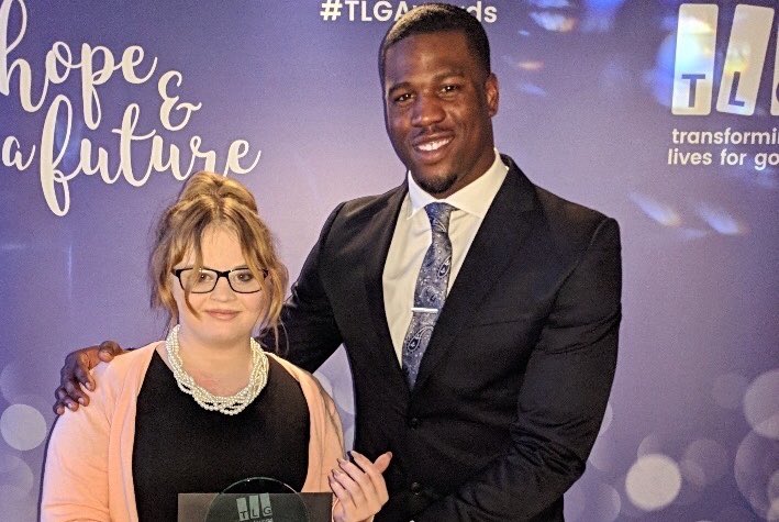 TendringTlg's tweet photo. Good to see one of our students receiving an award for all of her hard work and determination at the @tlg_org Essex #TLGAwards dinner on Friday evening. #transforminglives https://t.co/BPOQnJp2Nk