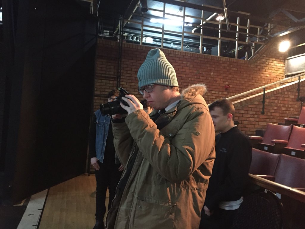 Ysgolpenybryn's tweet photo. The Sixth Form have been on a visit to @dylanthomasthea this morning to record an interview for our school YouTube channel. Thanks to all the staff for their help. @cerysmatthews @DTCSwansea @dylanthomashome @ShoutOutWales @The_Waterfront https://t.co/SuQVy33M0U