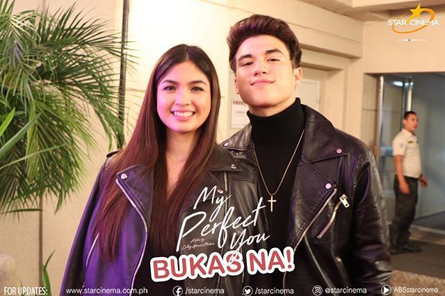 StarCinema's tweet photo. Markus Paterson and Heaven Peralejo! #MyPerfectYou #MyPerfectYouGrandPremiere https://t.co/qWoXfdE88m