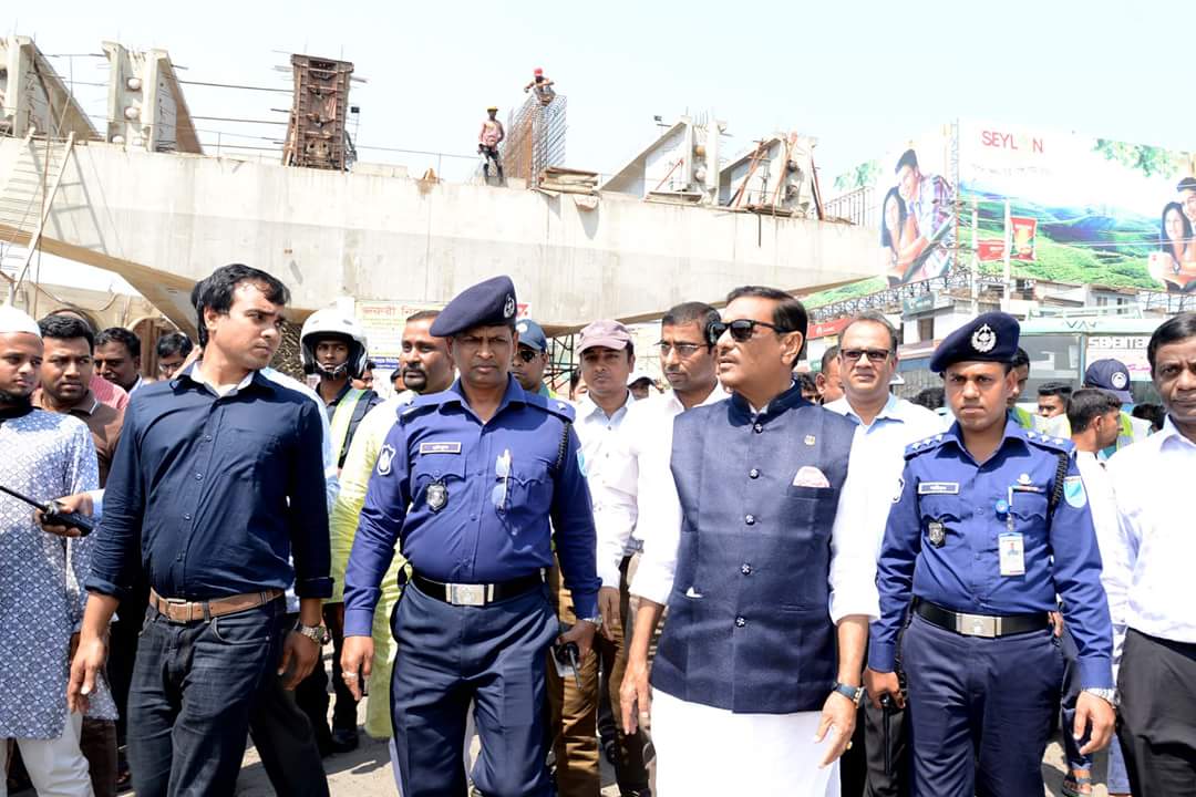 Chandra flyover under construction 10.03.2018