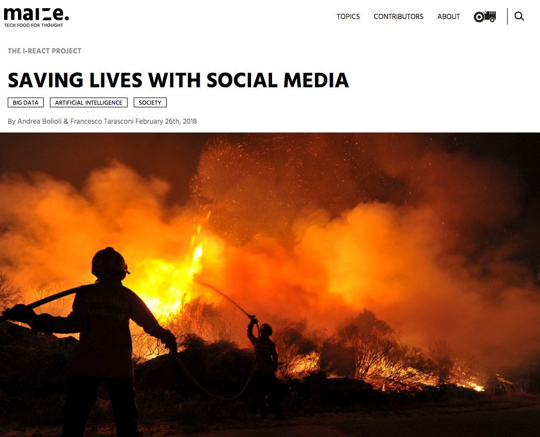 CELI_NLP's tweet image. Ci saremo! Per approfondimenti su monitoraggio dei social media e #EventDetection in: maize.io/en/content/sav…