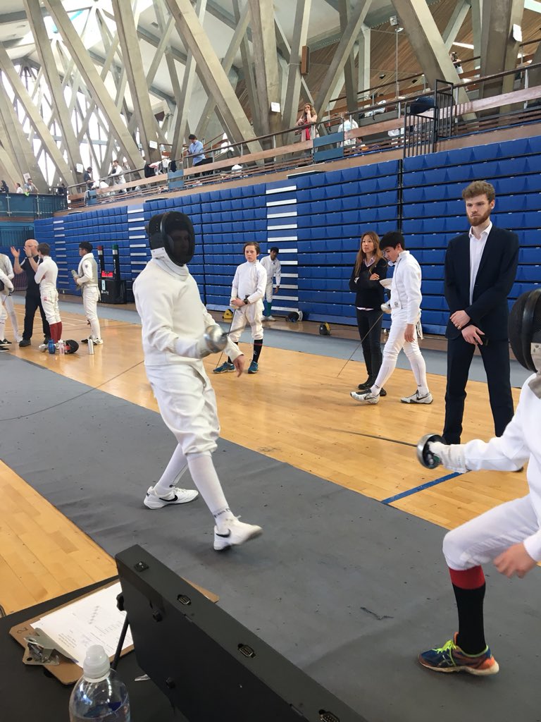 MGS_PEandSport's tweet photo. Some action from the fencing so far today. The boys are fighting well and learning loads in the process #nationalcomps @MGSMagic https://t.co/yXIN9mUFlp