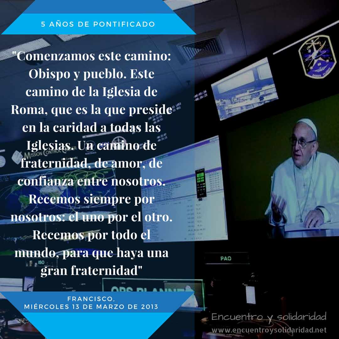 __EyS's tweet image. #5AñosPapaFrancisco 5 años de continuidad interior, como dice Benedicto XVI
Una iglesia pobre y para los pobres
#LumenFidei #EvangeliiGaudium #LaudatoSi #AmorisLaetitia