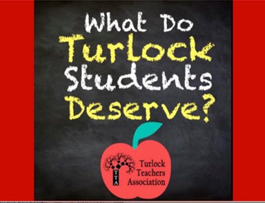 TurlockTA's tweet photo. Turlock Students Deserve...small classroom sizes with enough materials for every student. #TurlockStudentsDeserve https://t.co/wIvlvwQNhD