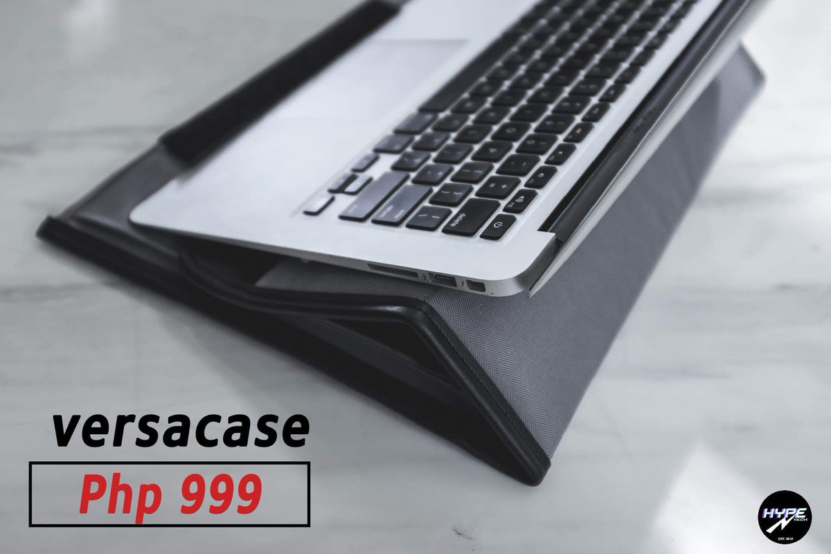 HypeTech_PH's tweet photo. BAGong laptop? Can't afford to scratch it? We've got your back! Protect your laptop with this special sleeve from Versacase.                                  
      ✔️ Laptop Stand
      ✔️Laptop Sleeve
      ✔️Organizer

Buy now and thank us later! 😉⚡
📸 @jroldcoo https://t.co/wIYLzRyf17