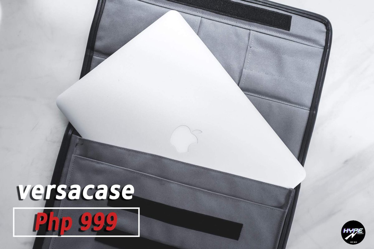 HypeTech_PH's tweet photo. BAGong laptop? Can't afford to scratch it? We've got your back! Protect your laptop with this special sleeve from Versacase.                                  
      ✔️ Laptop Stand
      ✔️Laptop Sleeve
      ✔️Organizer

Buy now and thank us later! 😉⚡
📸 @jroldcoo https://t.co/wIYLzRyf17