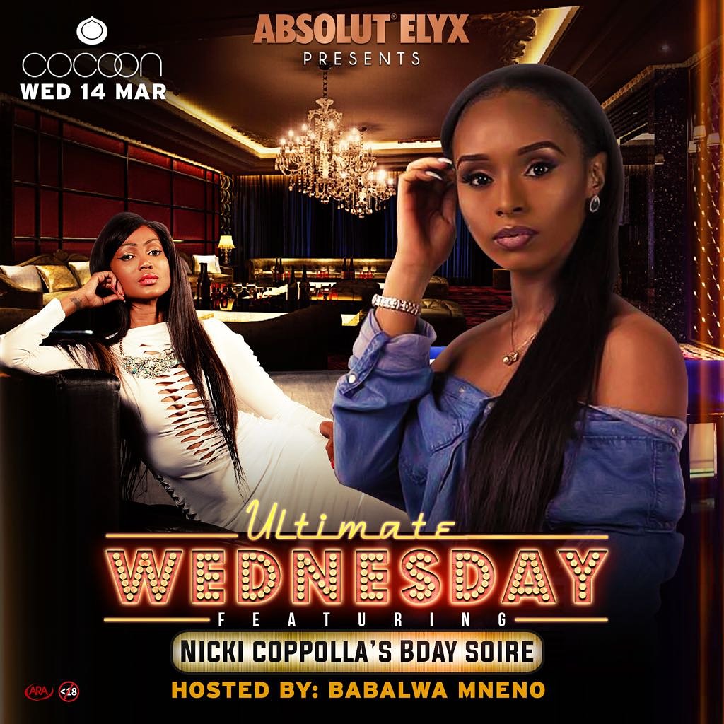 Mo_melodic's tweet photo. Whose going to @Cocoonloungejhb tomorrow? ππππ
#Ultimatewednesdays by #AbsoluteElyx π₯π―πππΈ https://t.co/ImuWawxpqd