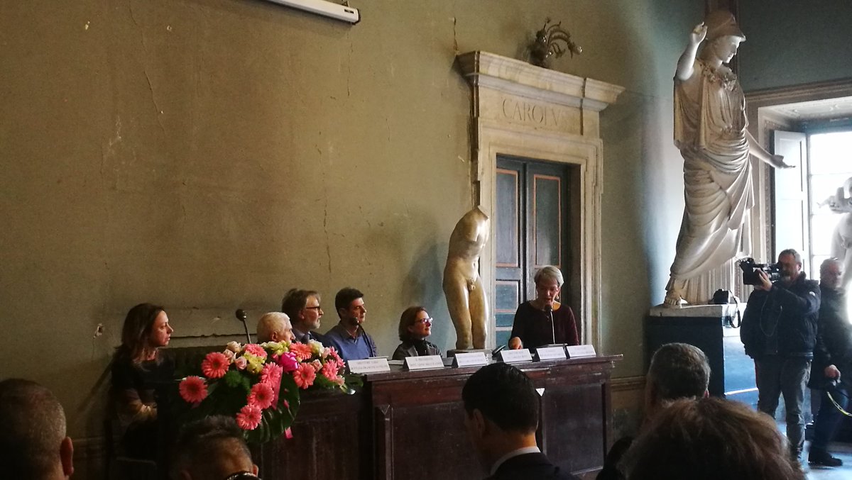 Art Bonus (@art_bonus) on Twitter photo "Siamo sempre stati abituati a pensare al restauro, alla conservazione, come a un qualcosa dall'alto. Ma non è così e #ArtBonus lo testimonia. I cittadini sono partecipi in questo processo"
Carla Di Francesco, Segretario Generale del #Mibact alla premiazione del #ConcorsoArtBonus "Siamo sempre stati abituati a pensare al restauro, alla conservazione, come a un qualcosa dall'alto. Ma non è così e #ArtBonus lo testimonia. I cittadini sono partecipi in questo processo"
Carla Di Francesco, Segretario Generale del #Mibact alla premiazione del #ConcorsoArtBonus