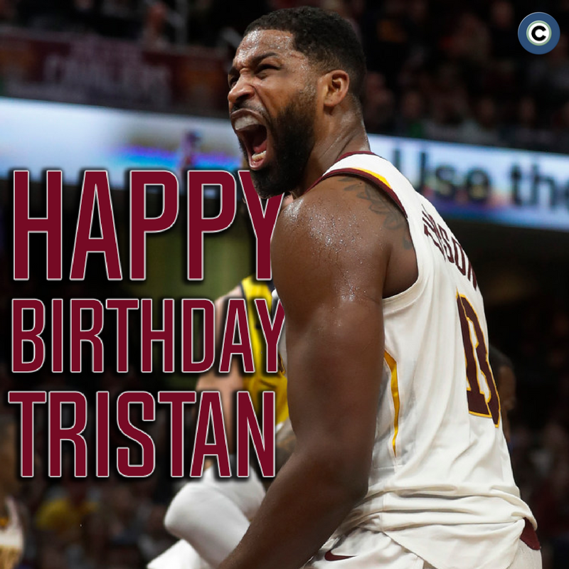 Wish Cavs forward Tristan Thompson a happy 27th birthday! Photo: Gus Chan, The Plain Dealer. 