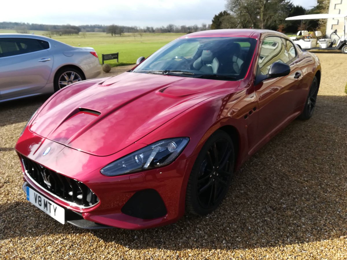 Fassen8Prod's tweet photo. Great to drive the very capable @MaseratiGB Gran Turismo today. Stunning car which is happy around town or the open road. #OversteerShow https://t.co/zylrpKKbil