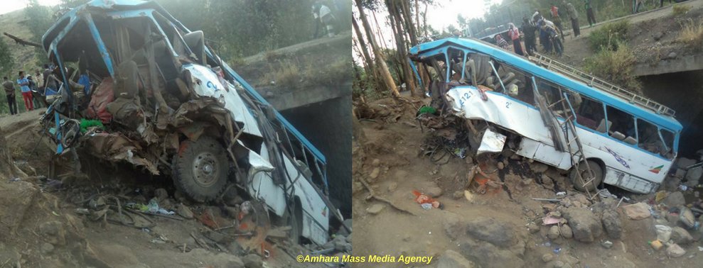 Emergenza24's tweet photo. [13.03-13:00] #Wollo #Legambo #Amhara #Etiopia #incidente #bus fuori strada +38 morti +10 #feriti https://t.co/K571vdjERM