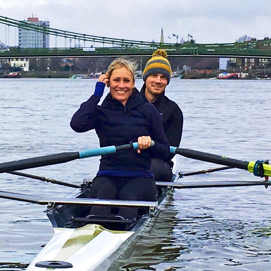 sophieraworth's tweet photo. Next week the @sportrelief Clash of the Channels boat race - BBC v ITV. Today squeezing in some training @FulhamReachBC #takingthisseriously #teambbc #sportrelief πͺ https://t.co/x587xbNbYQ