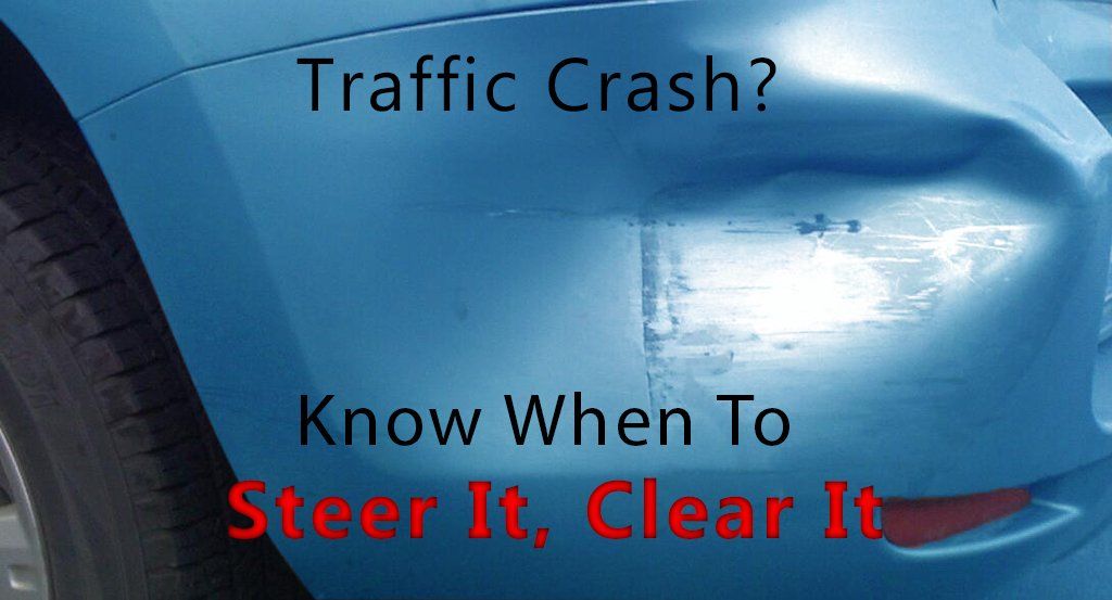 WisDOTsouthwest's tweet image. #TuesdayTip: The “Steer It, Clear It” law says if there are no injuries in a crash and the vehicle is drivable, move it to the safest location away from traffic. Learn more: buff.ly/2F49LGG.