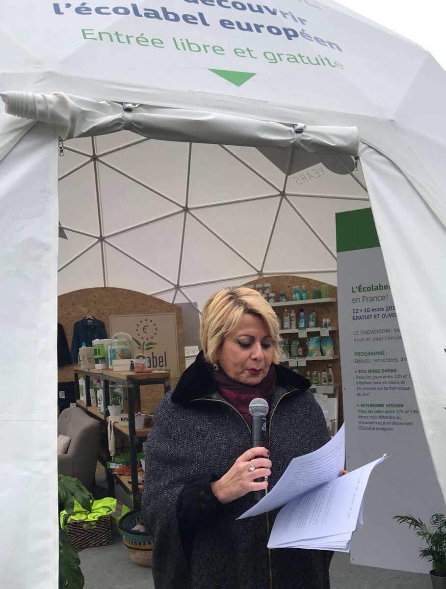 EMAS_EUEcolabel's tweet photo. L'inauguration du #Showroom de l'#EUEcolabel à @ParisLaDefense c'était aujourd'hui ! #Gratuit et ouvert à tous: le #Showroom accueille des #conférences et interventions d'experts. #economiecirculaire 
➡️ Découvrez le programme de la journée : https://t.co/rKC0O9P5Iw https://t.co/klrctbwZsW