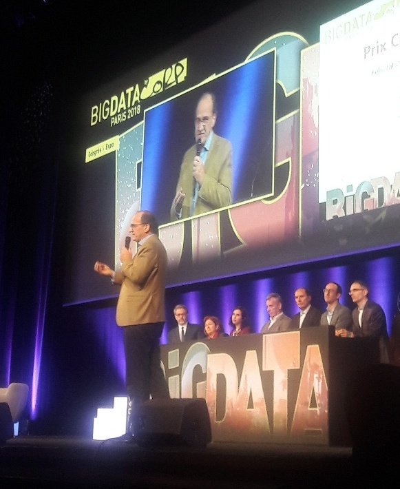 Respect de la #vieprivée, maîtrise de l'hétérogénéité des #données, prudence sur les #prédictions... autant de qualités qui ont permis à OpenHealth Company de remporter le prix Coup de Coeur du Jury aux Trophées de l'#innovation. Merci salon #BigDataParis !